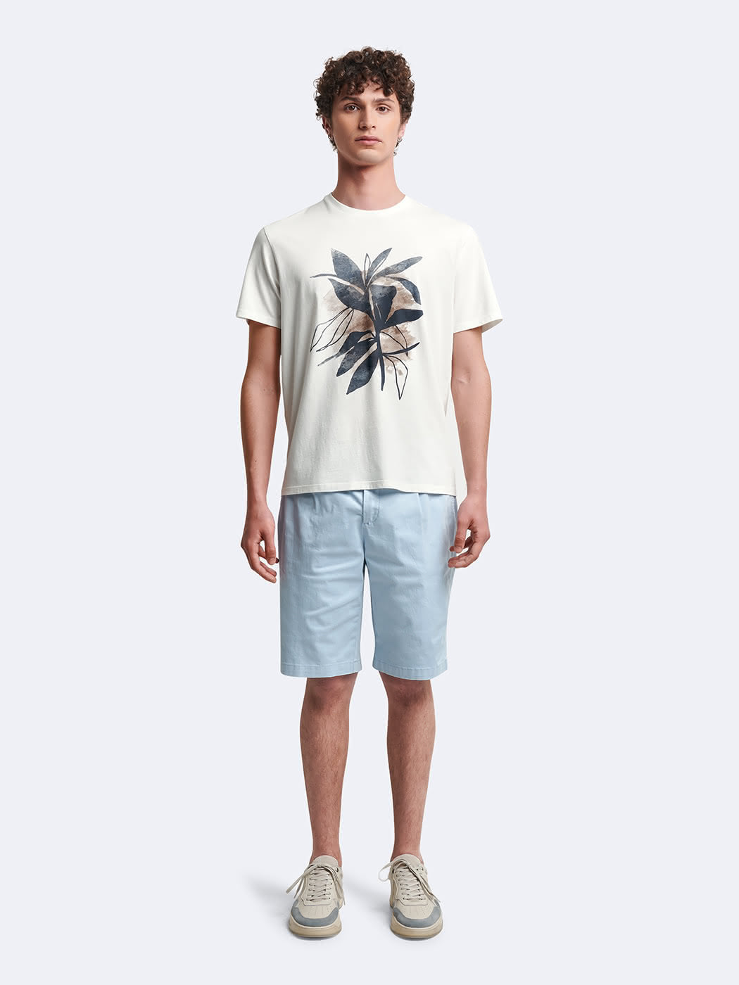 T-shirt 100% coton à motif devant - DEVRED 1902