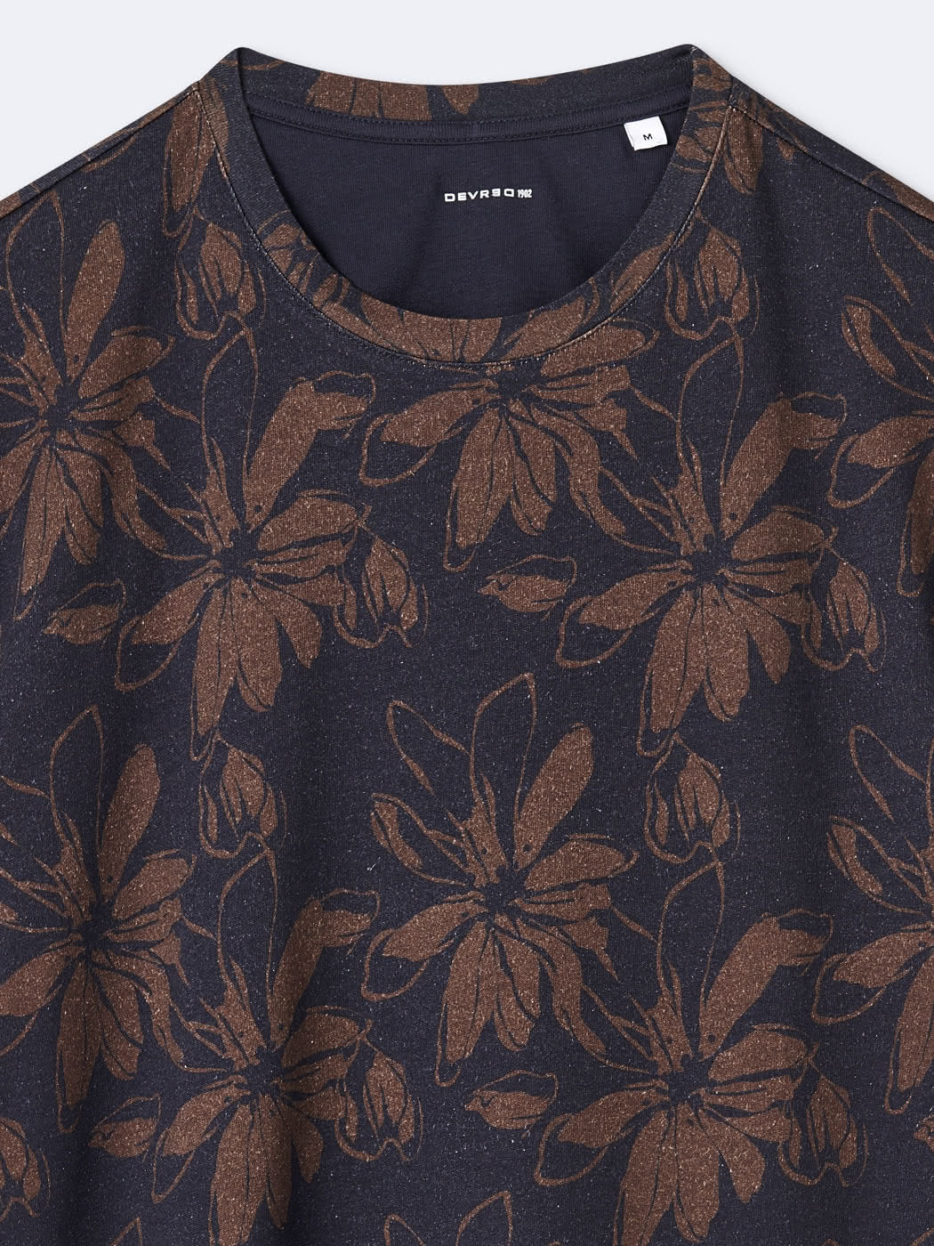 T-shirt 100% coton fleuri - DEVRED 1902