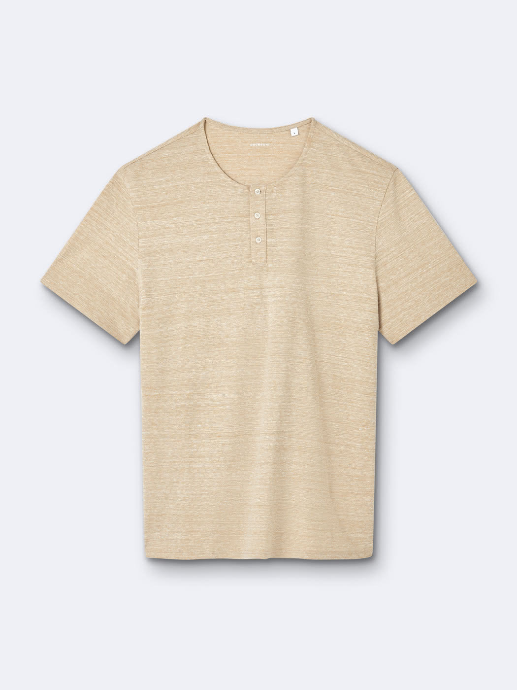 T-shirt en coton col tunisien - DEVRED 1902