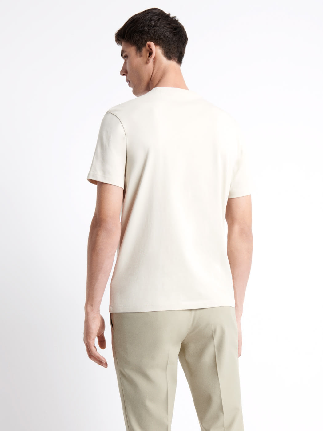 T-shirt col rond en coton fleuri - DEVRED 1902