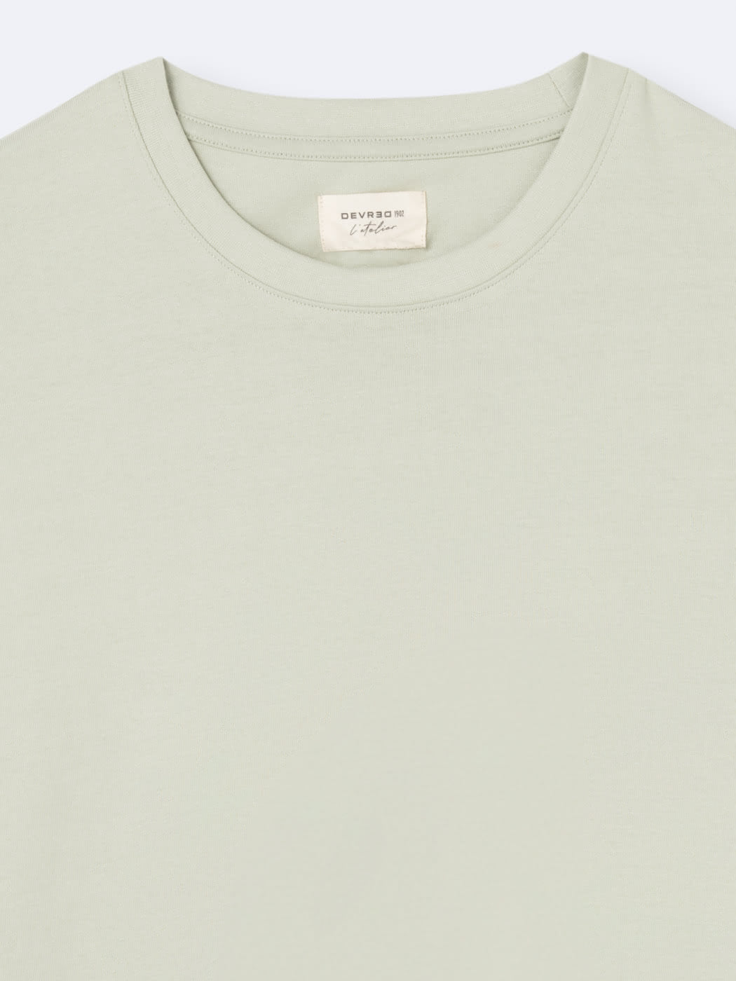 T-shirt col rond en coton - L''atelier - DEVRED 1902