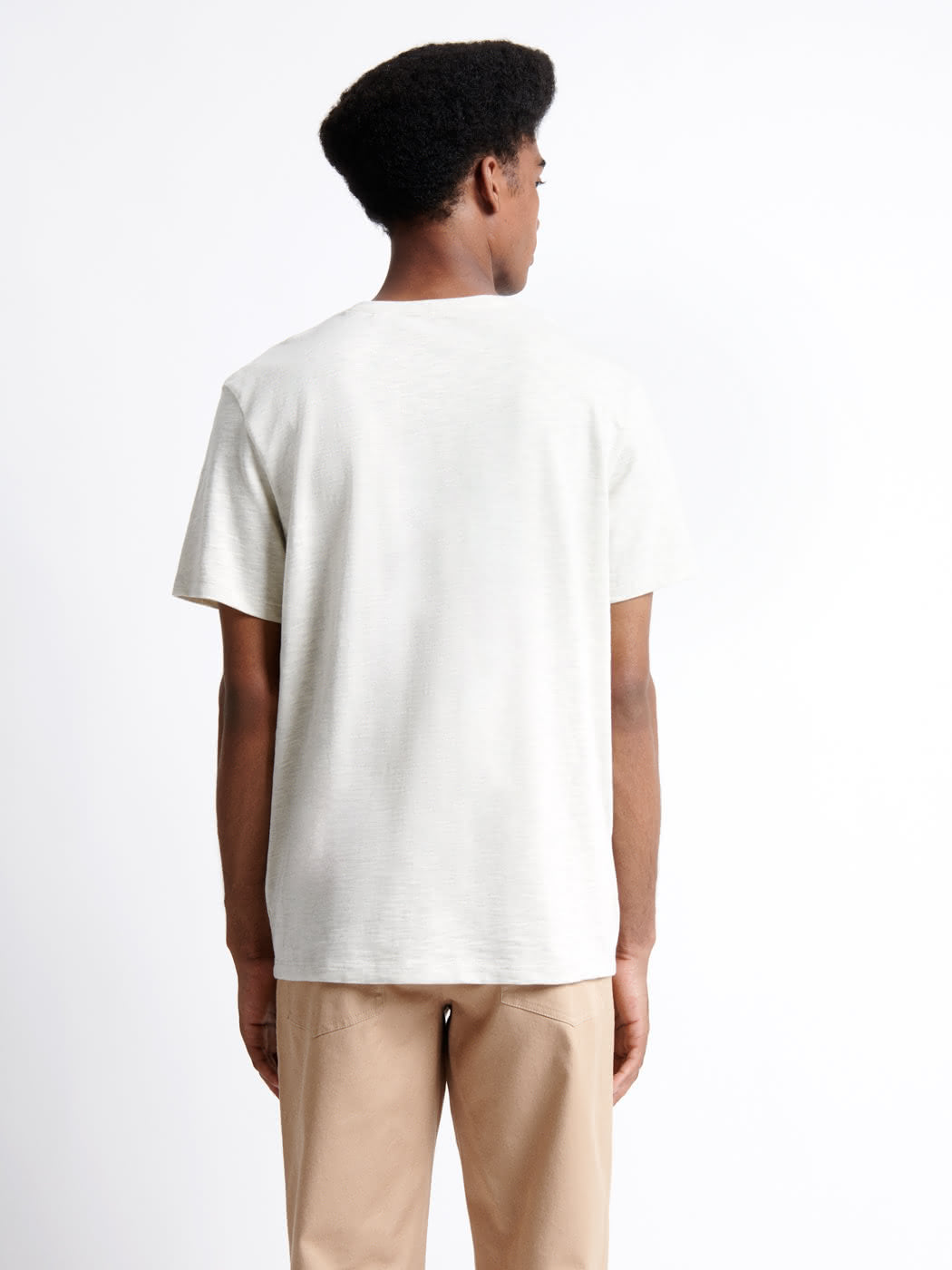 T-shirt col rond en coton fleuri - DEVRED 1902