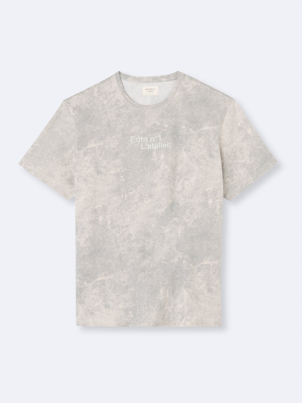 T-shirt col rond 100% coton - L'atelier - DEVRED 1902