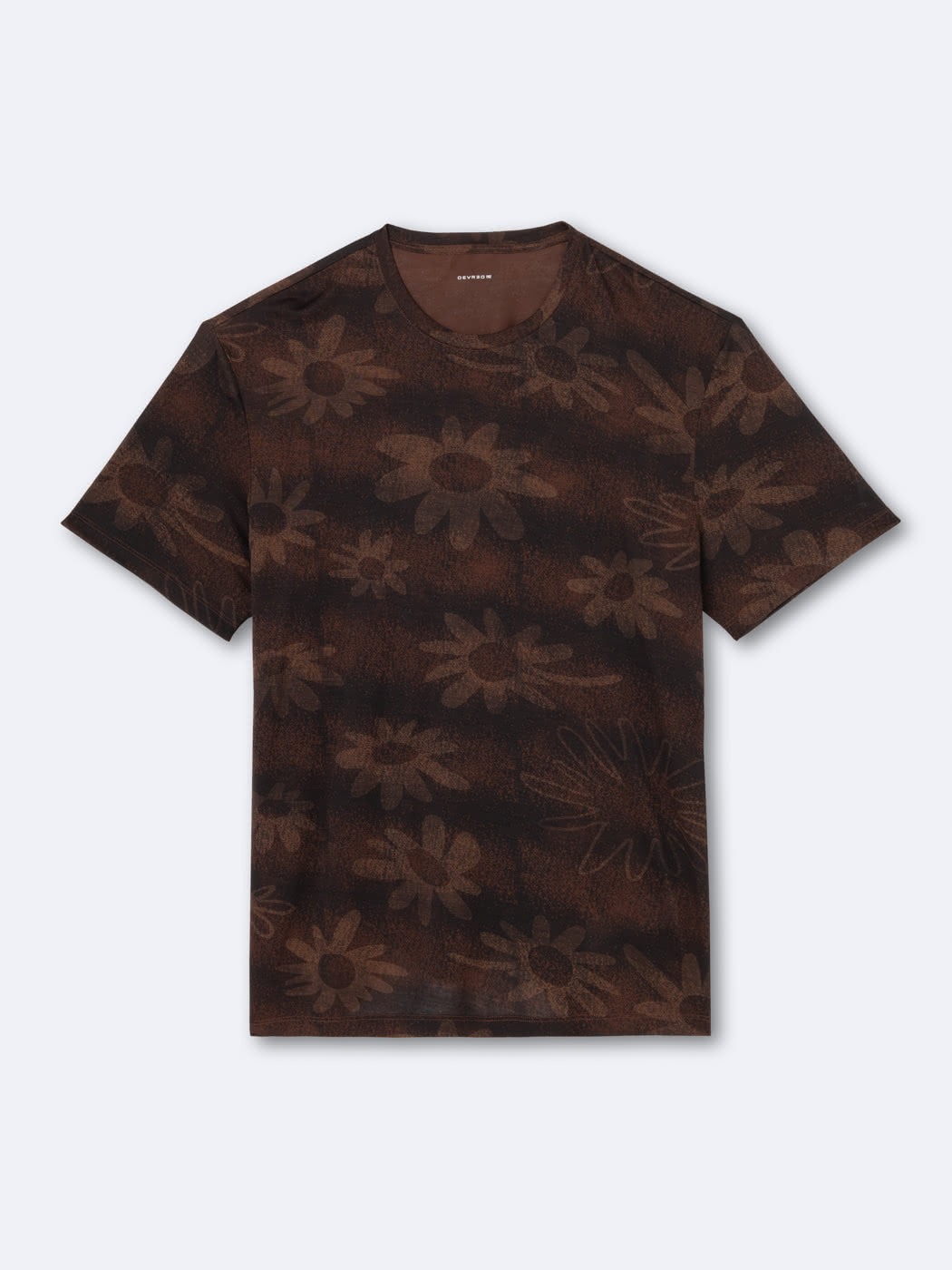 T-shirt col rond en lyocell fleuri - DEVRED 1902