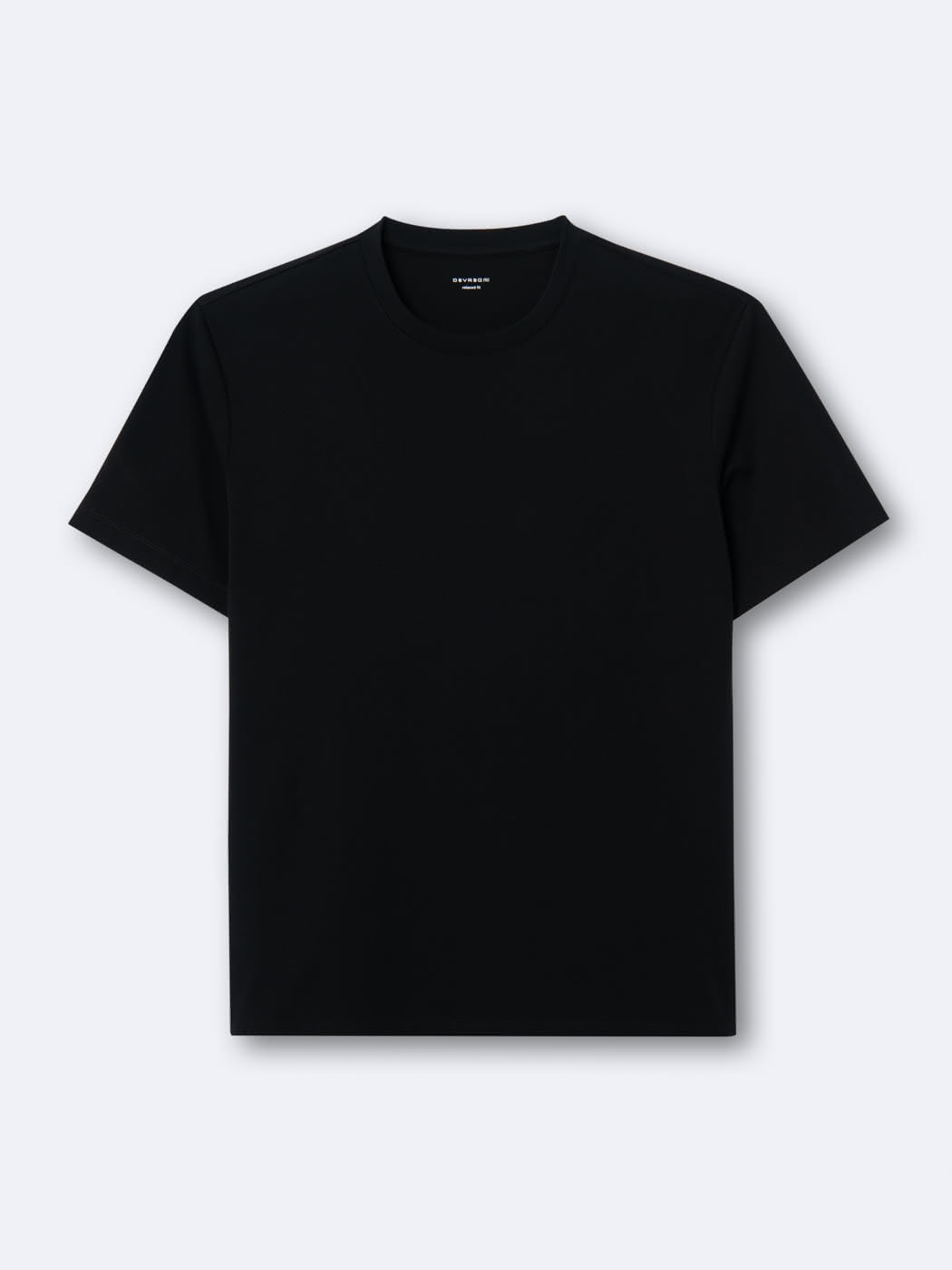 T-shirt col rond en coton relaxed fit - DEVRED 1902
