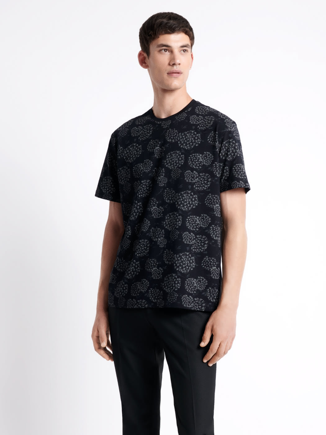 T-shirt col rond en coton en conversion - DEVRED 1902