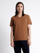 T-shirt col v 100% coton - DEVRED 1902