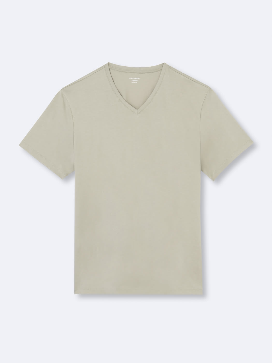 T-shirt col v 100% coton - DEVRED 1902