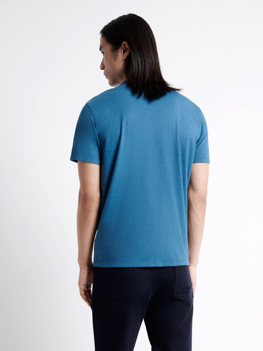 T-shirt col v en matière recyclée - DEVRED 1902