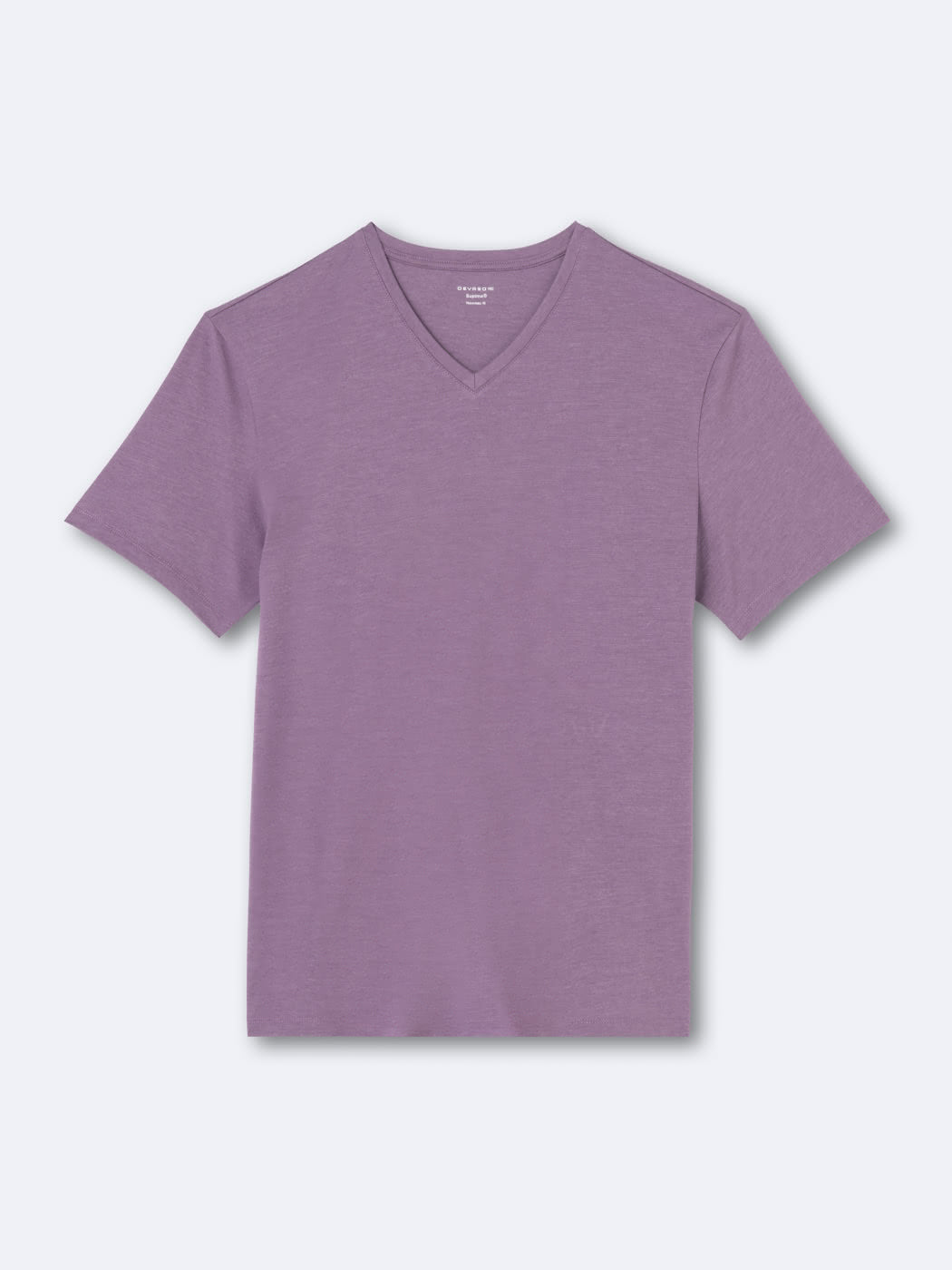 T-shirt col v en matière recyclée - DEVRED 1902