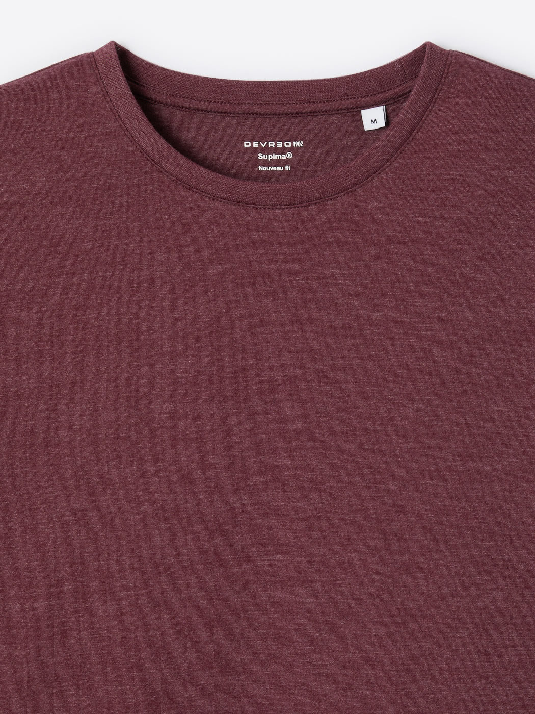 T-shirt col rond en matière recyclée - DEVRED 1902