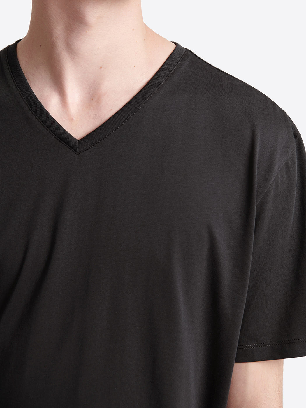 T-shirt col v 100% coton - DEVRED 1902