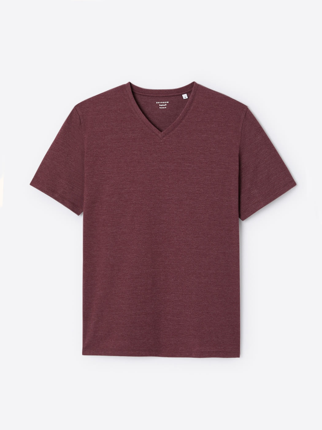 T-shirt col v en matière recyclée - DEVRED 1902