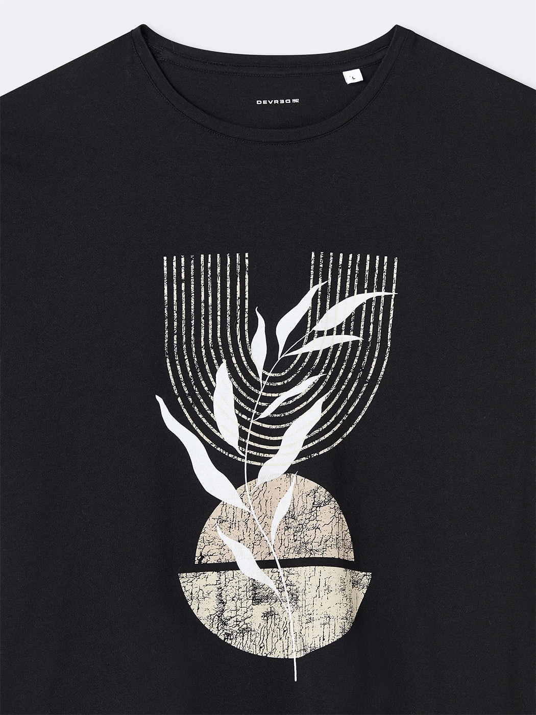 T-shirt 100% coton à motif devant - DEVRED 1902