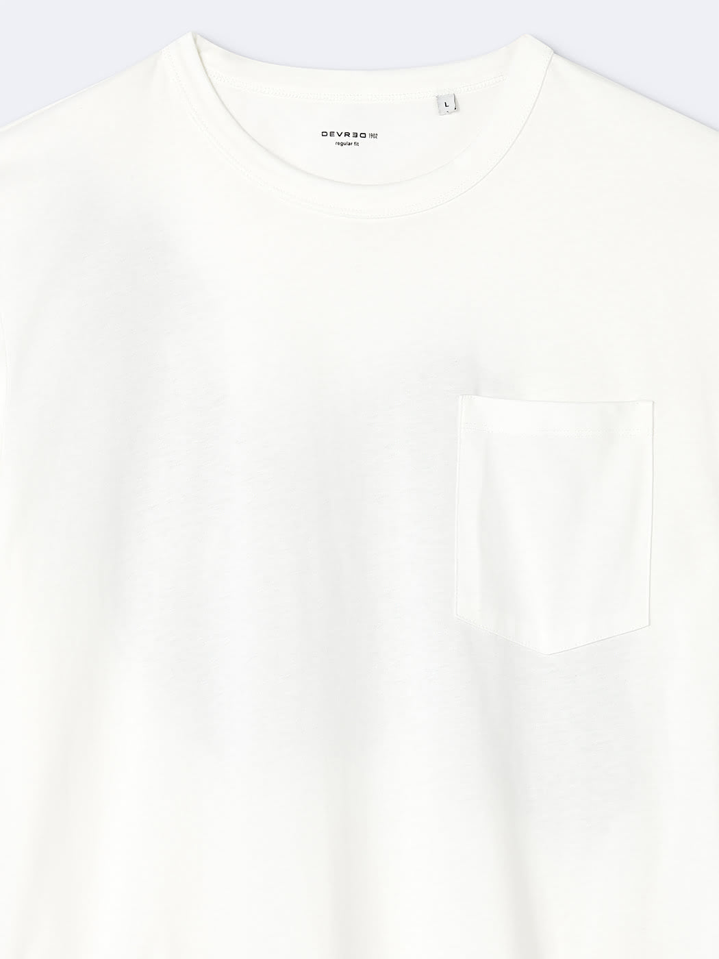 T-shirt 100% coton à motif dans le dos - DEVRED 1902