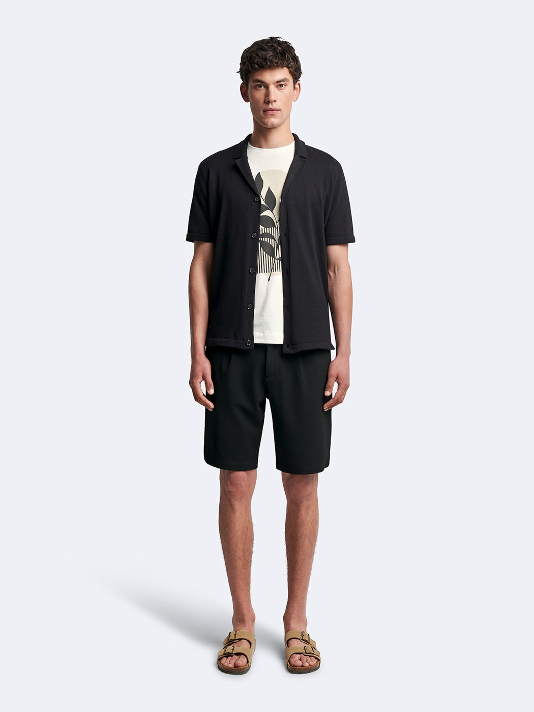 T-shirt 100% coton à motif devant - DEVRED 1902