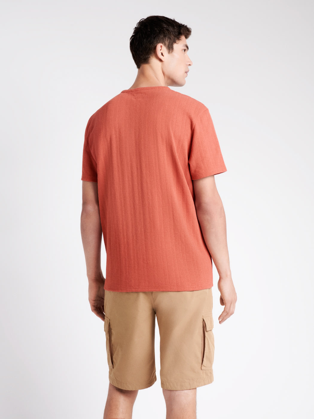 T-shirt col tunisien en poly-coton - DEVRED 1902