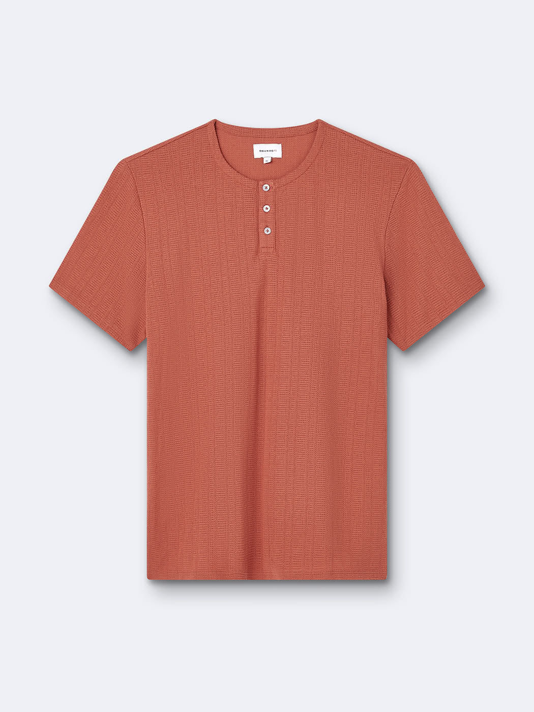 T-shirt col tunisien en poly-coton - DEVRED 1902