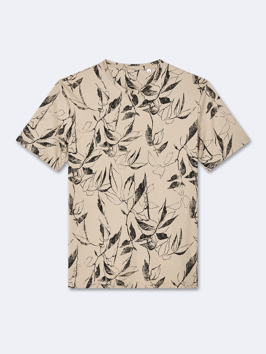 T-shirt col rond 100% coton fleuri - DEVRED 1902