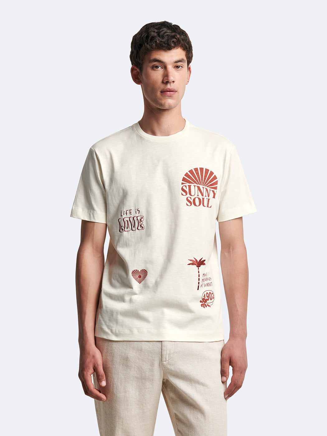 T-shirt col rond regular 100% coton - DEVRED 1902