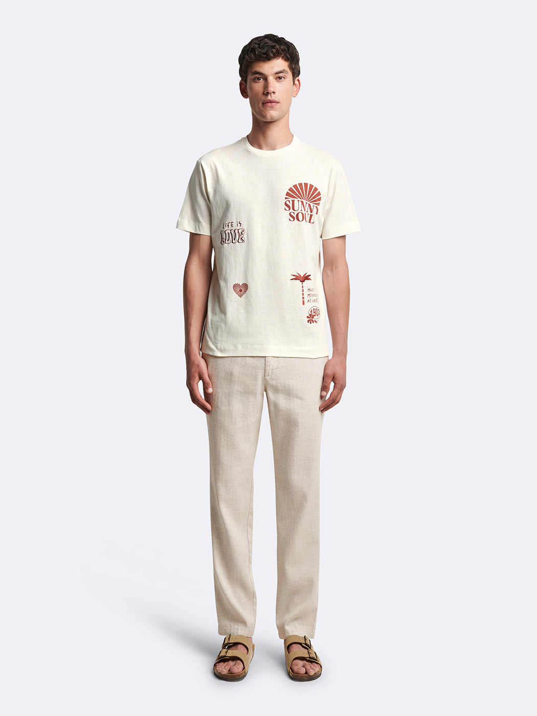 T-shirt col rond regular 100% coton - DEVRED 1902