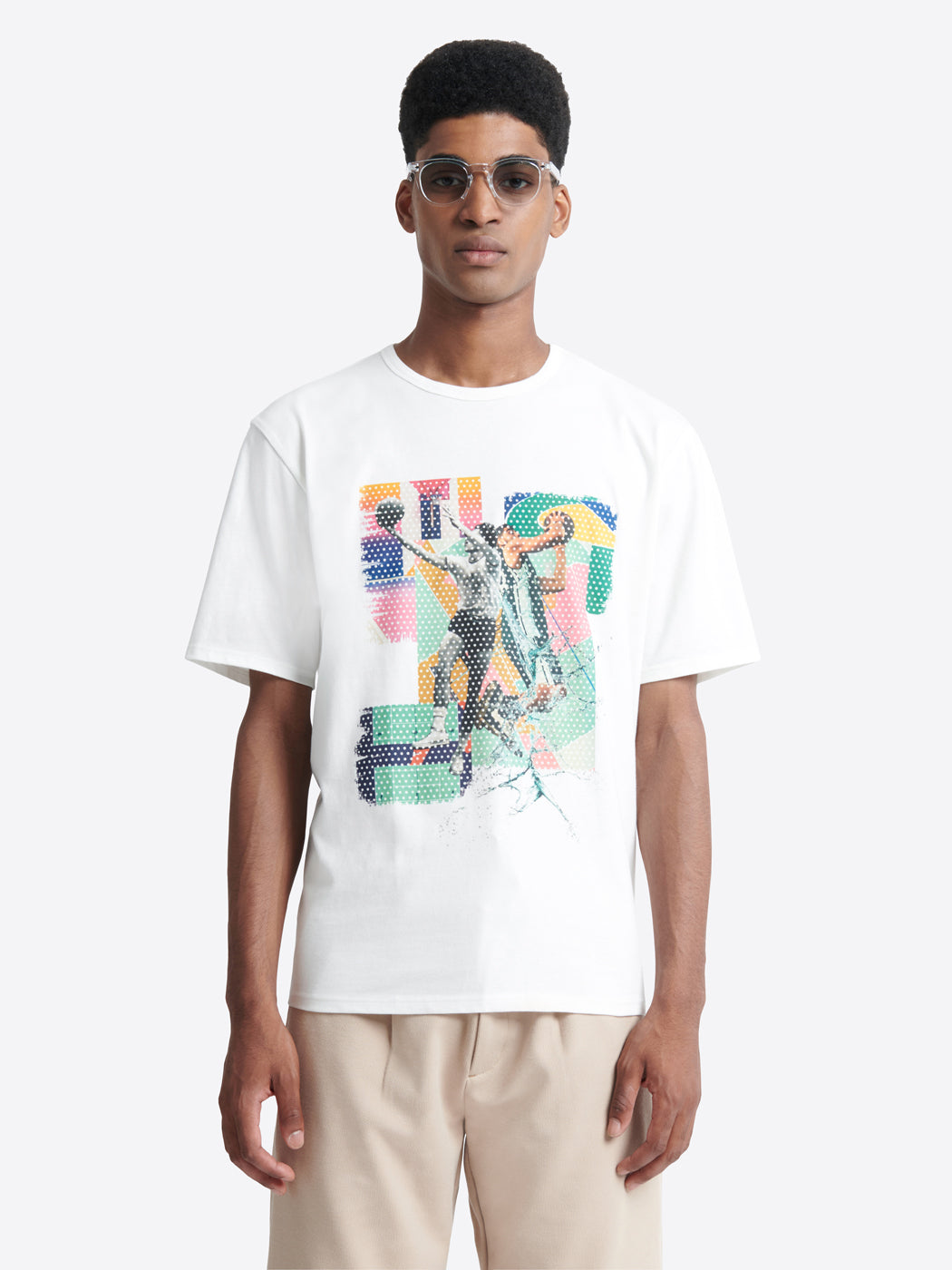 T-shirt col rond - capsule Double Jeux - DEVRED 1902