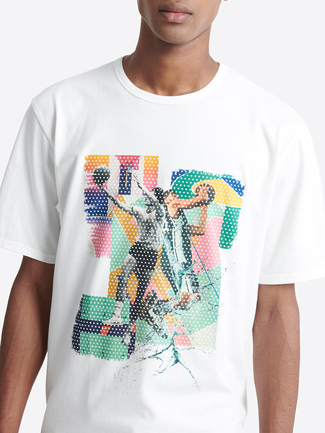 T-shirt col rond - capsule Double Jeux - DEVRED 1902