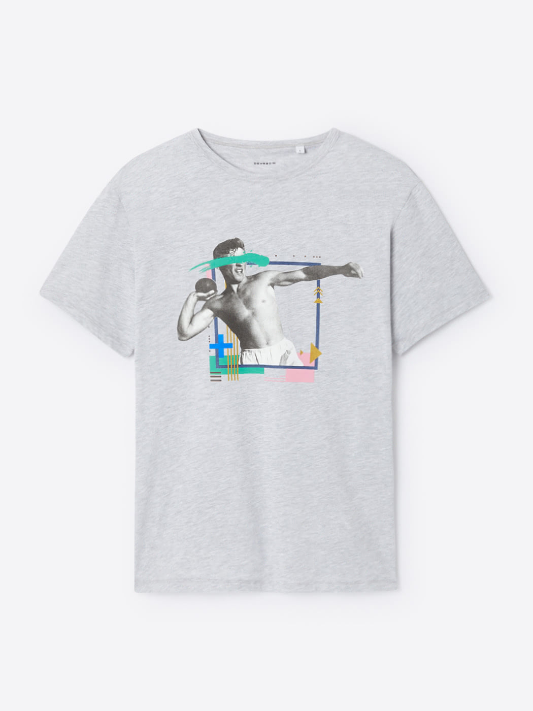 T-shirt col rond - capsule Double Jeux - DEVRED 1902