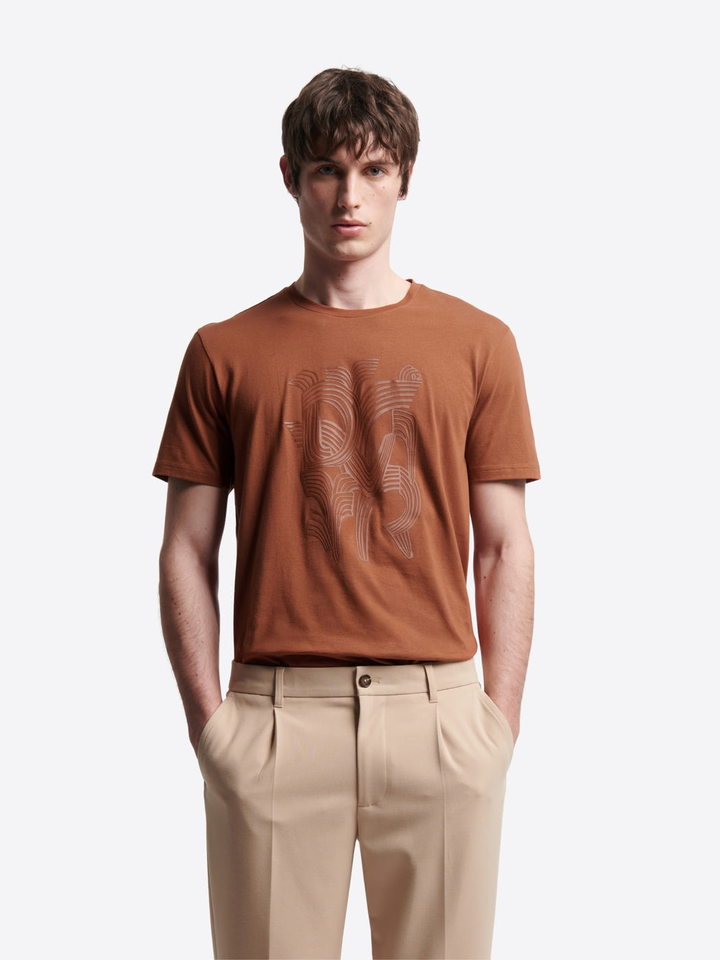 T-shirt col rond en coton - DEVRED 1902