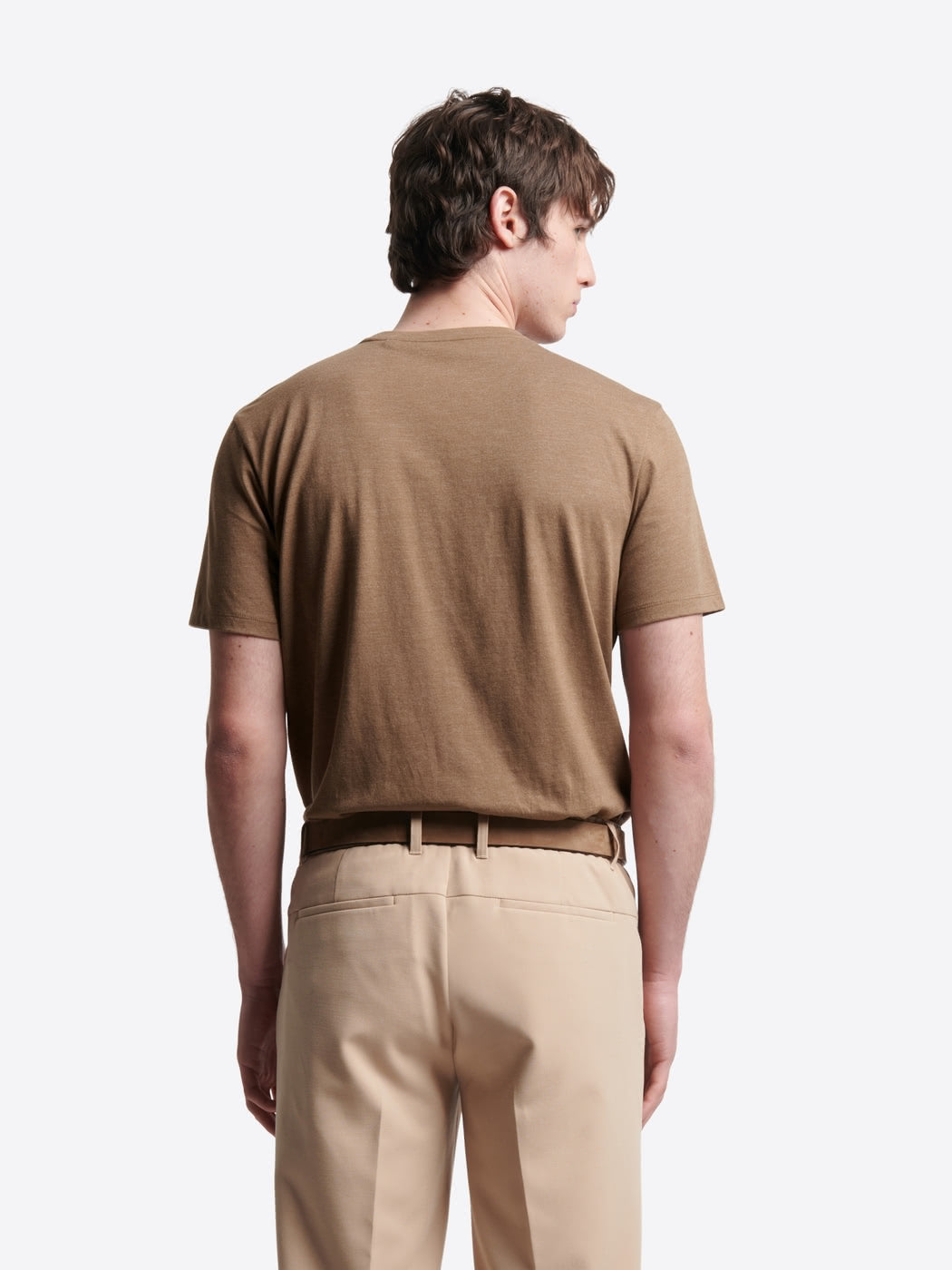 T-shirt col rond en coton Supima® - DEVRED 1902