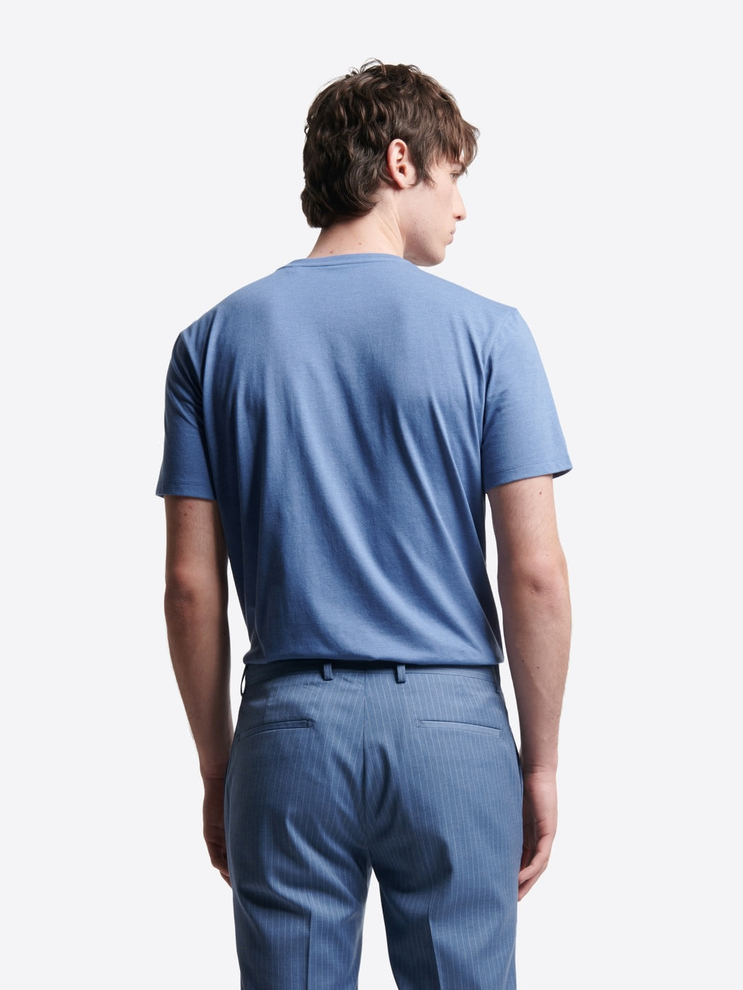 T-shirt col rond en coton Supima® - DEVRED 1902
