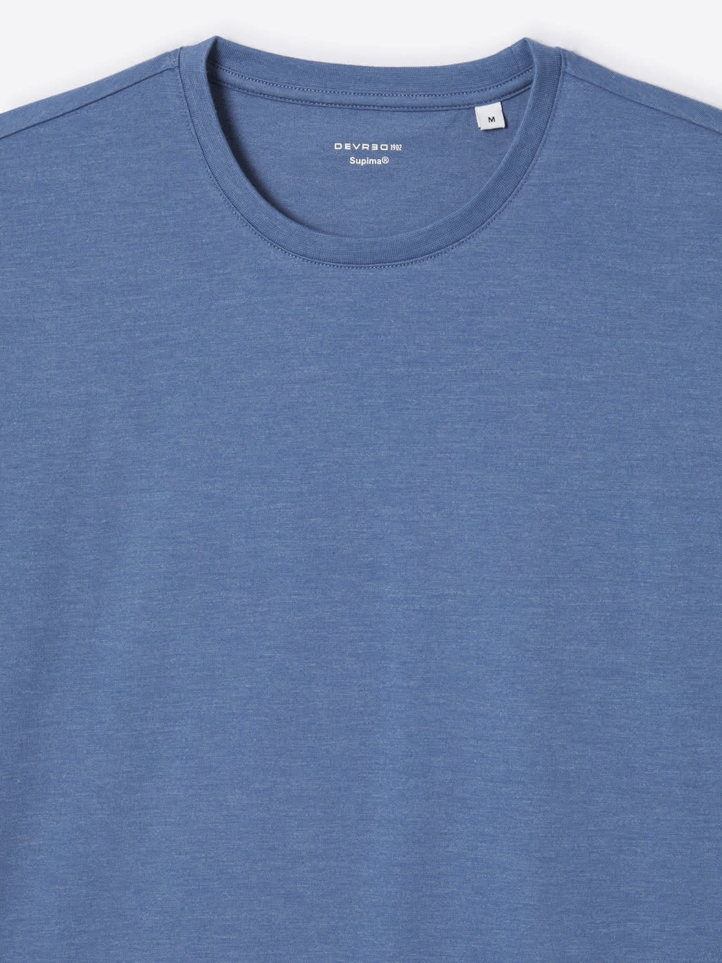 T-shirt col rond en coton Supima® - DEVRED 1902