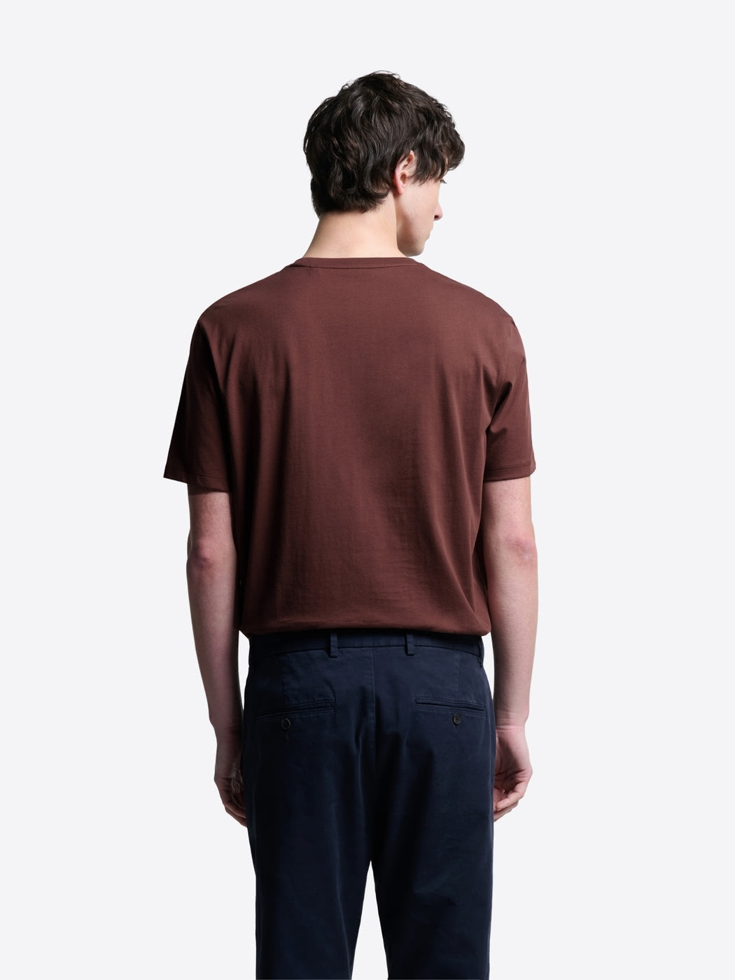 T-shirt col rond en coton Supima® - DEVRED 1902