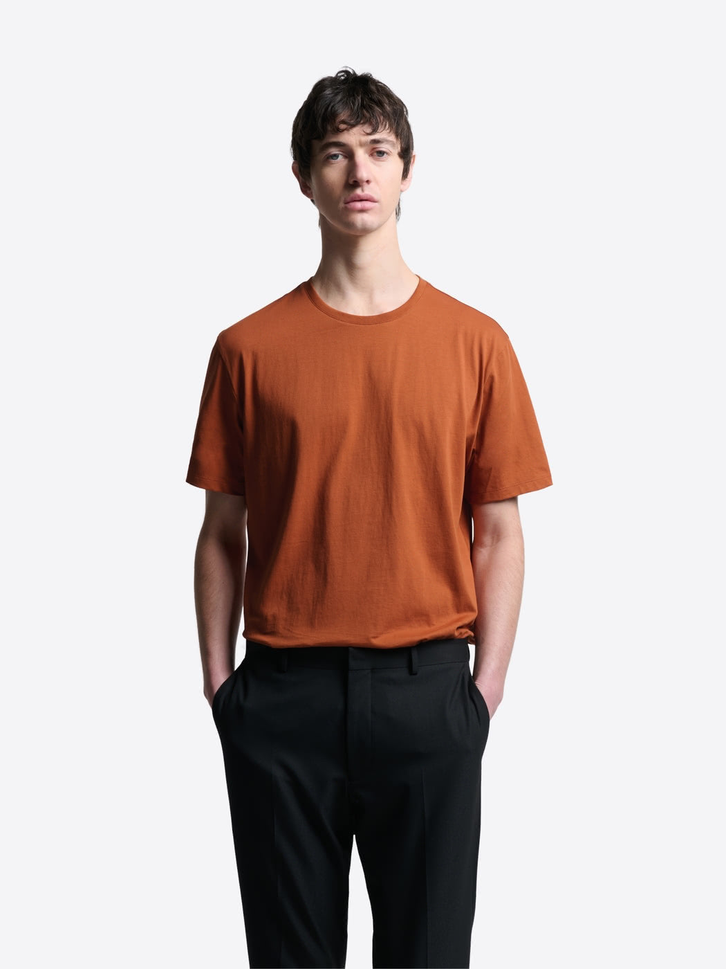 T-shirt col rond en coton Supima® - DEVRED 1902