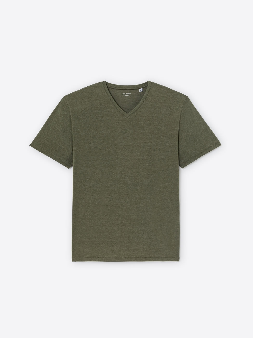 T-shirt col V en coton Supima® - DEVRED 1902