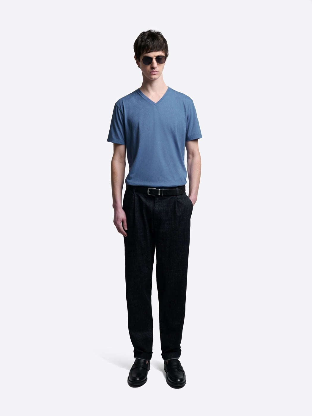 T-shirt col V en coton Supima® - DEVRED 1902