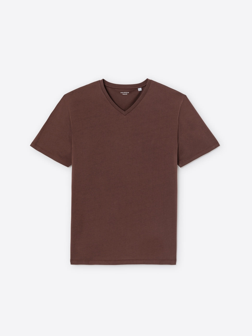 T-shirt col V en coton Supima® - DEVRED 1902