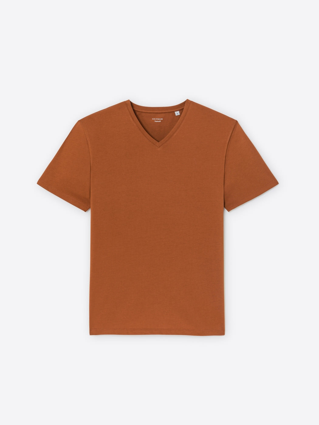 T-shirt col V en coton Supima® - DEVRED 1902