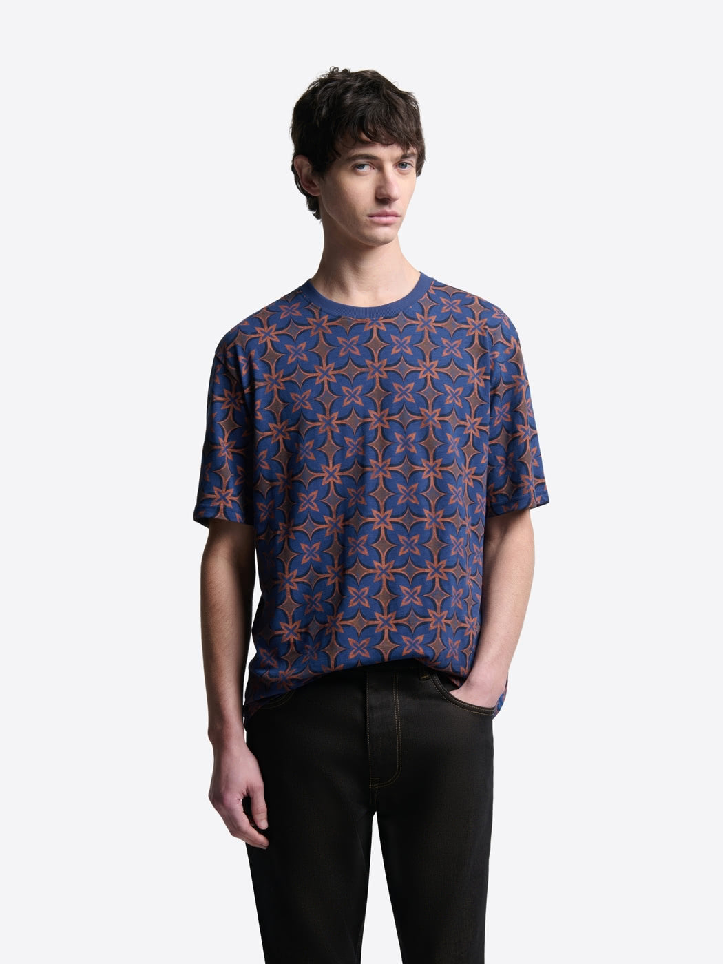 T-shirt col rond en coton - DEVRED 1902