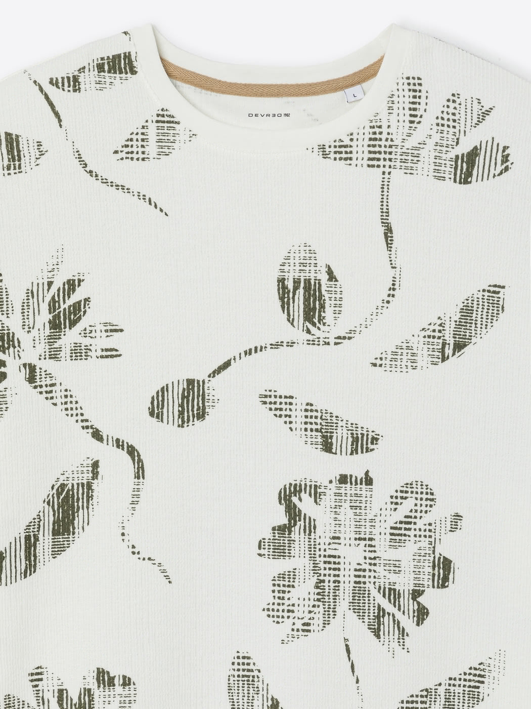 T-shirt col rond en coton - DEVRED 1902