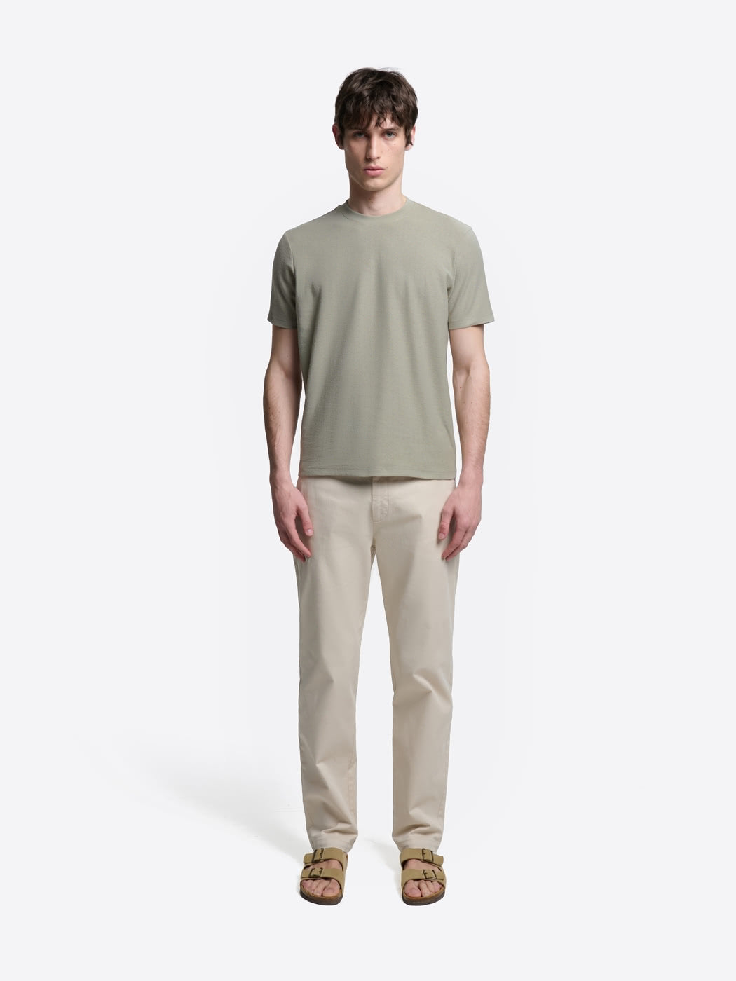 T-shirt col rond touché crêpe - DEVRED 1902