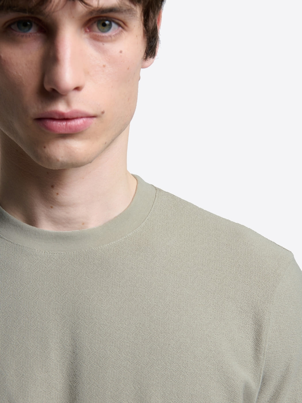 T-shirt col rond touché crêpe - DEVRED 1902