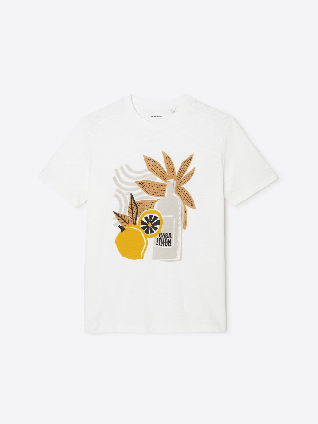 T-shirt col rond en coton - DEVRED 1902