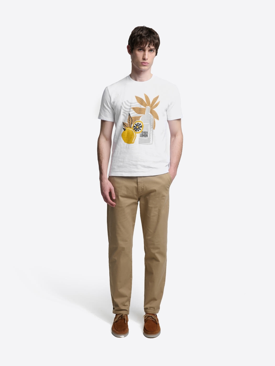 T-shirt col rond en coton - DEVRED 1902