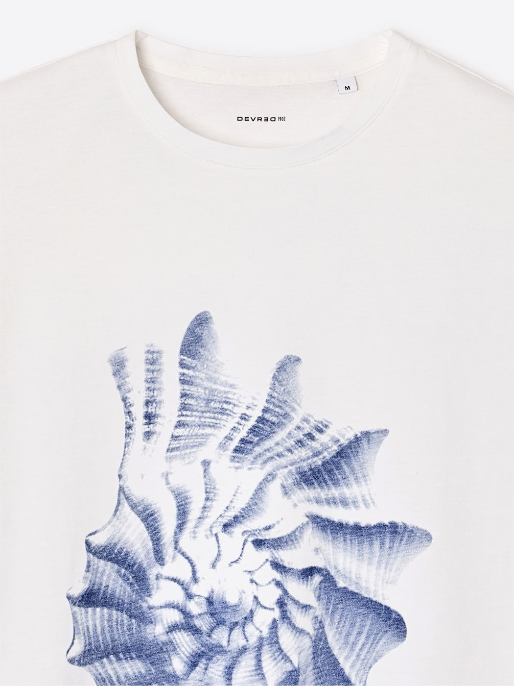 T-shirt col rond en coton - DEVRED 1902