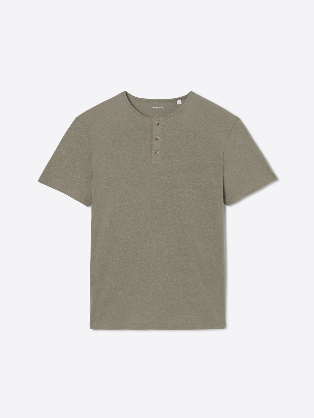 T-shirt col tunisien en lyocell - DEVRED 1902