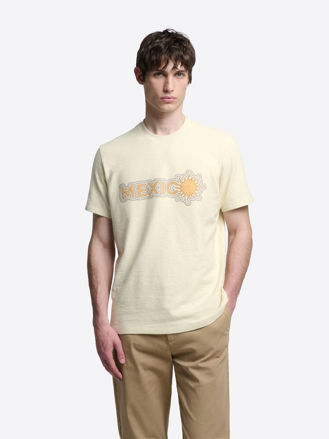 T-shirt col rond en coton - DEVRED 1902