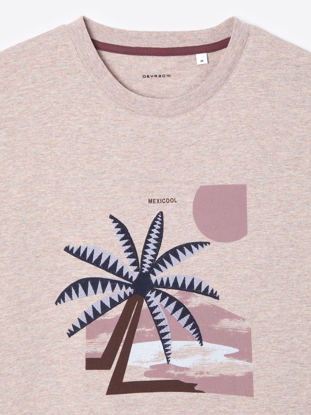 T-shirt col rond en coton - DEVRED 1902