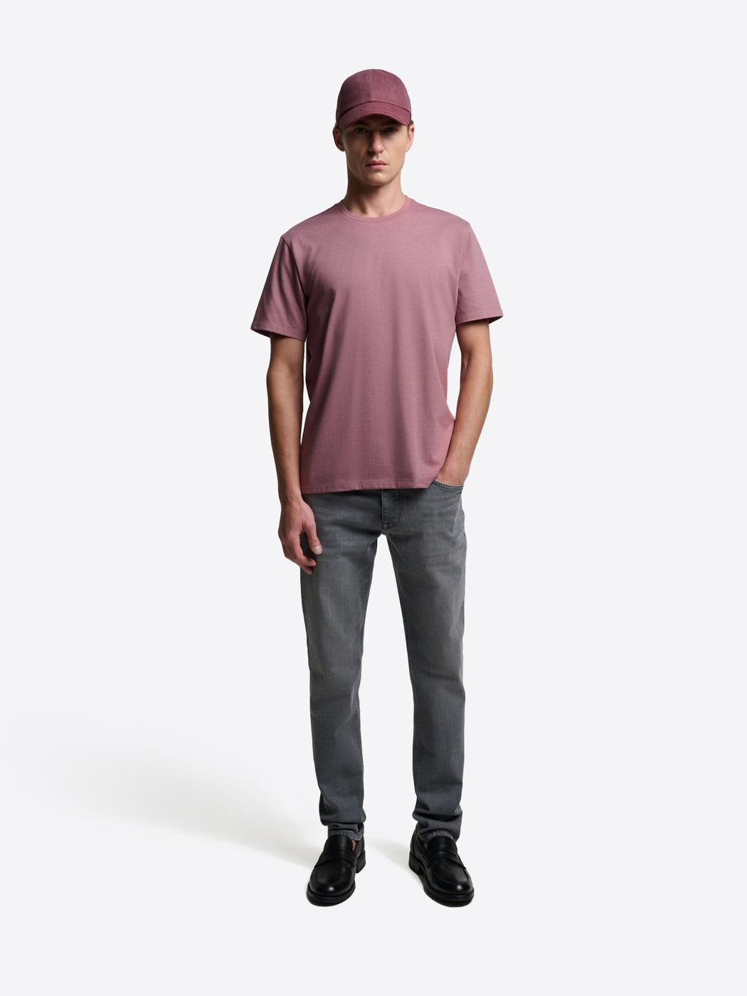 T-shirt col rond en coton Supima® - DEVRED 1902