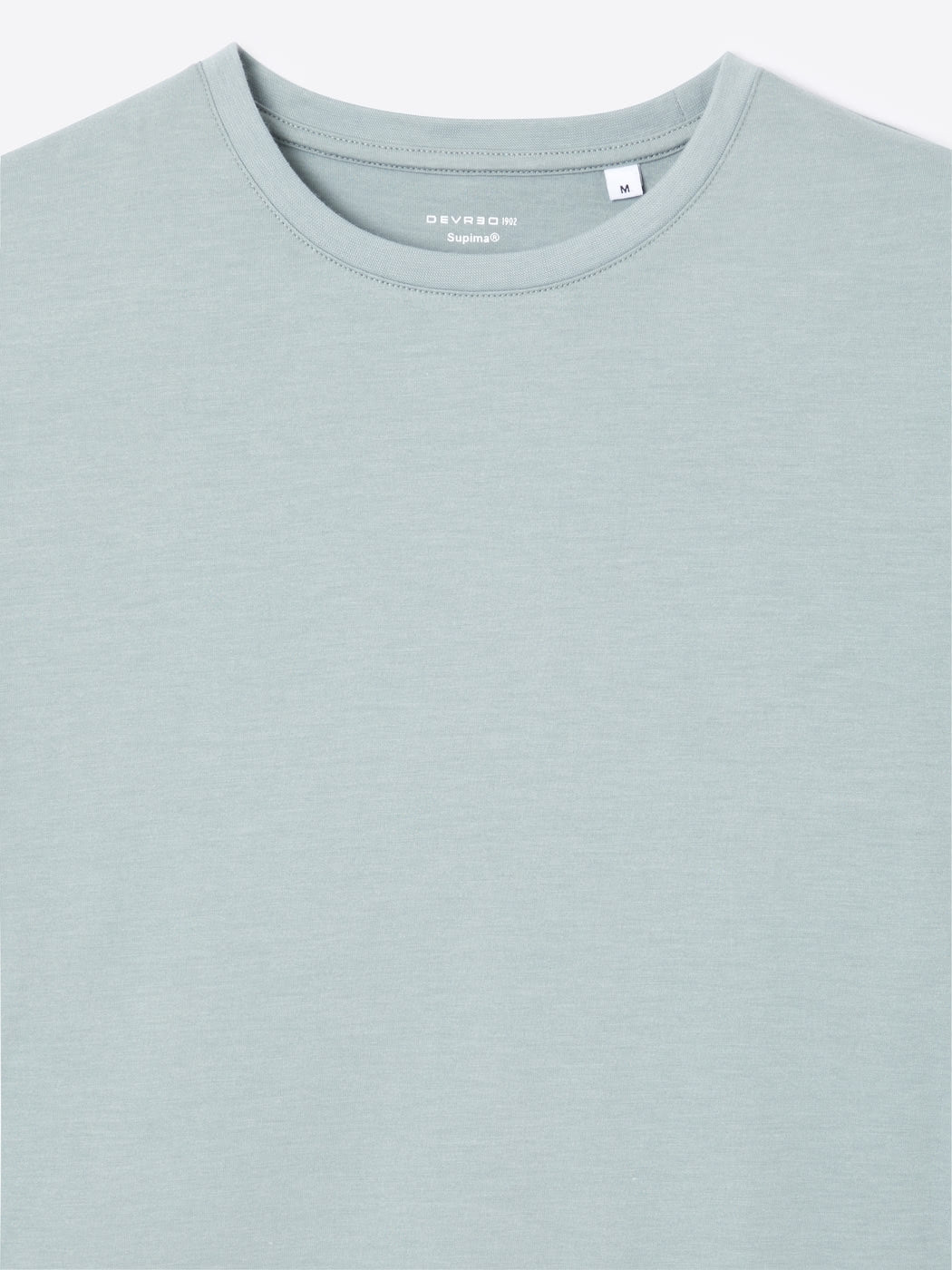 T-shirt col rond en coton Supima® - DEVRED 1902